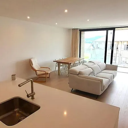 Apartamento Deluxe Vistas Al Mar Con Terraza Foz Exterior photo